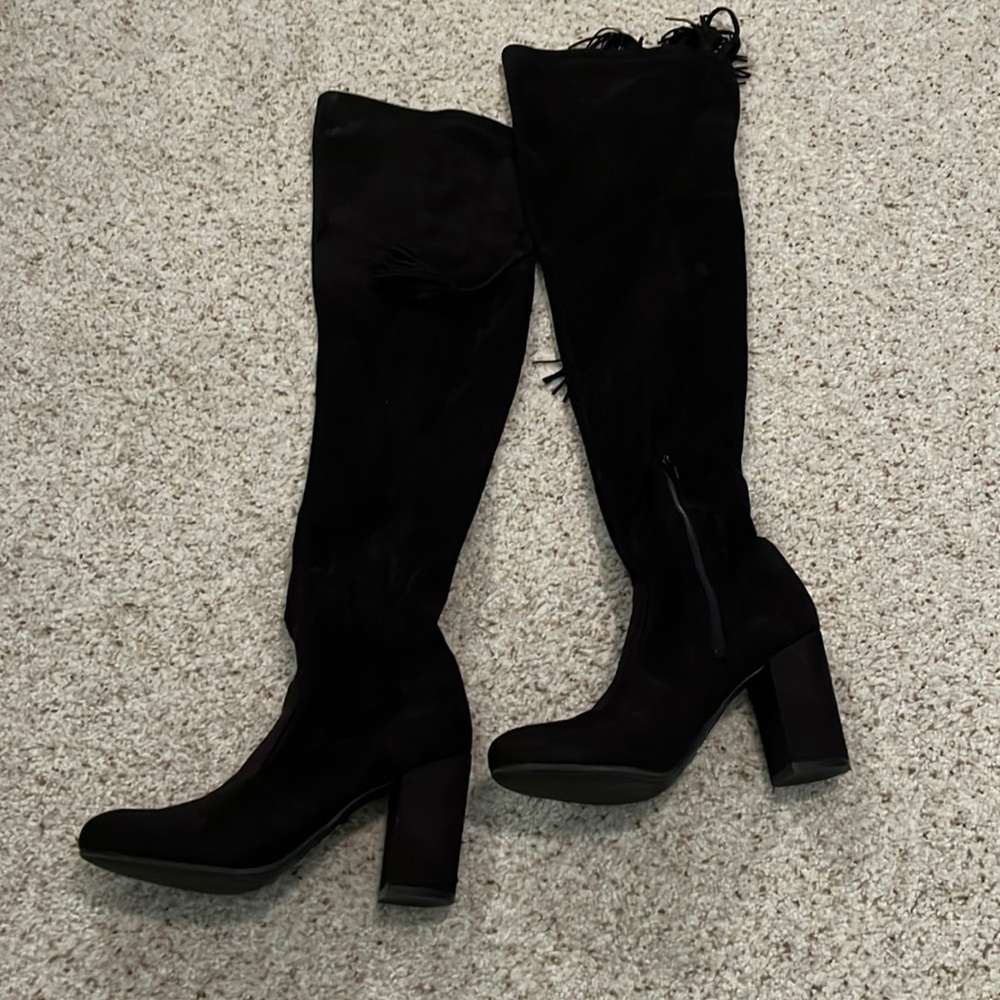 Black Over the Knee Boots